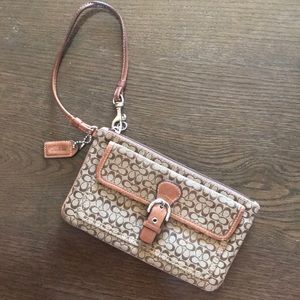 Coach wristlet